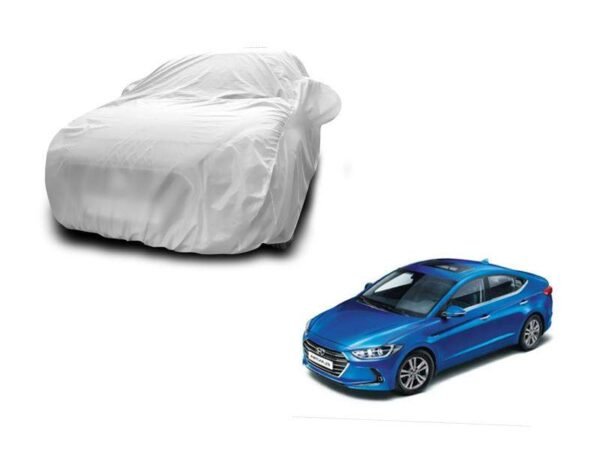 Hyundai new elantra new silver car body cover