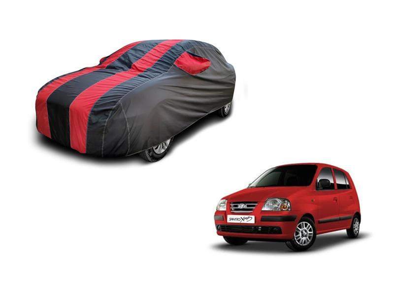 Hyundai santro xing double colour lining car body cover