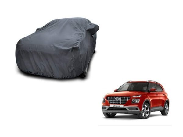 Hyundai venue american grey car body cover