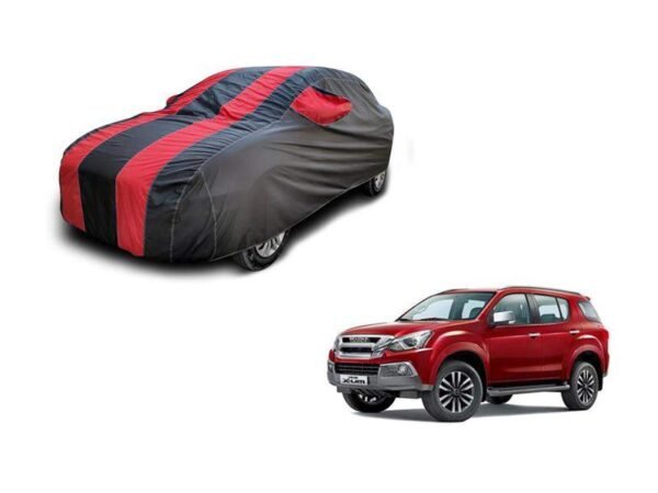 Isuzu mux double colour lining car body cover