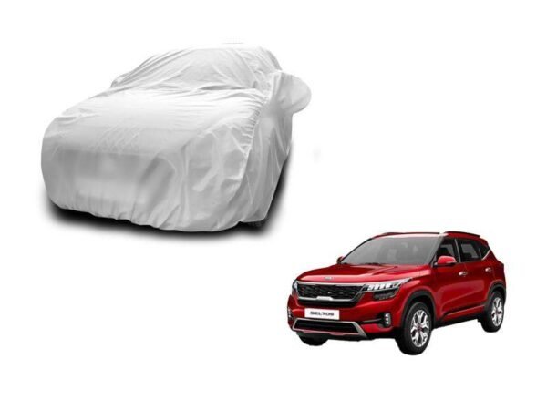 Kia seltos new silver car body cover