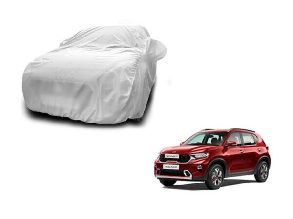 Kia sonet new silver car body cover