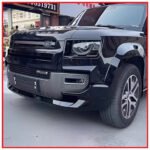 Land rover defender front bumper lip guard