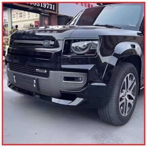 Land rover defender front bumper lip guard