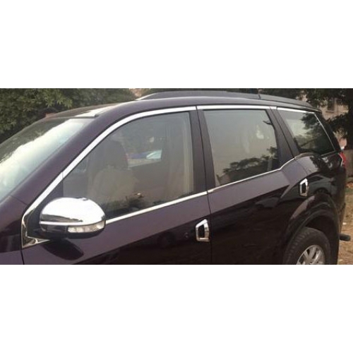 Mahinda xuv500 2011-2018 full window chrome garnish trims (set of 20pcs. )