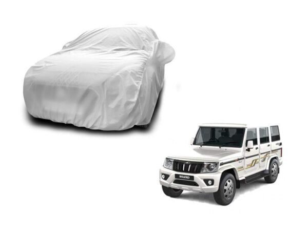 Mahindra bolero new silver car body cover