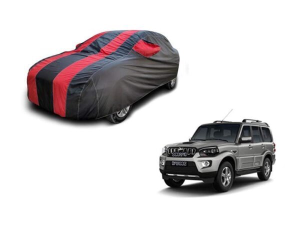 Mahindra scorpio 2017 double colour lining car body cover