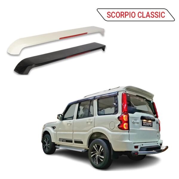Mahindra scorpio classic roof spoiler