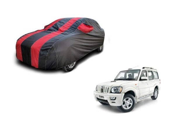 Mahindra scorpio m-hawk double colour lining car body cover