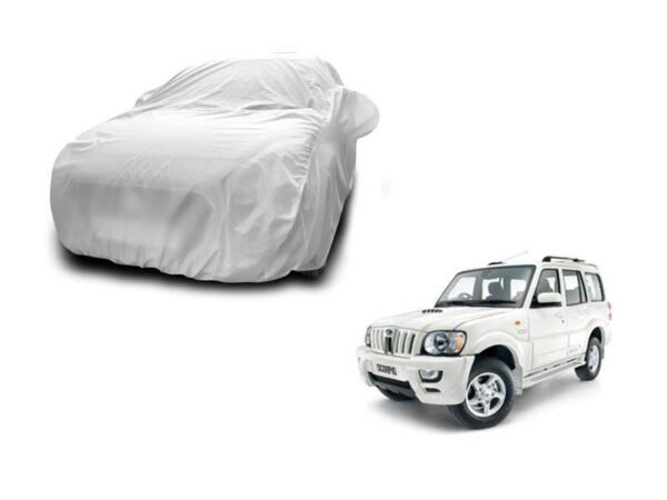 Mahindra scorpio m-hawk new silver car body cover