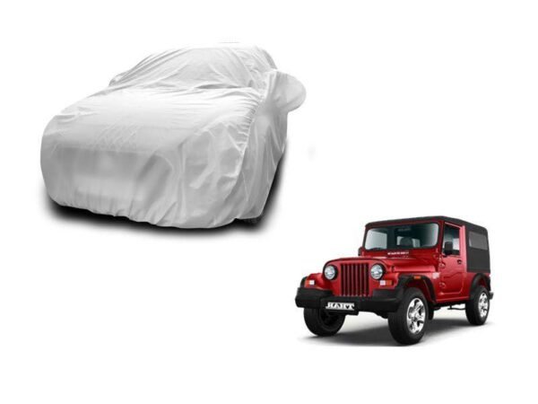 Mahindra thar new silver car body cover