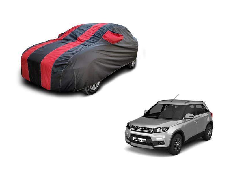 Maruti suzuki vitara brezza double colour lining car body cover