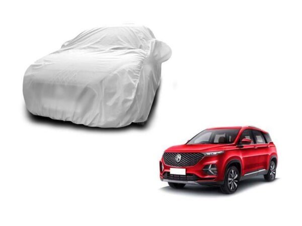 Mg hector+ new silver car body cover