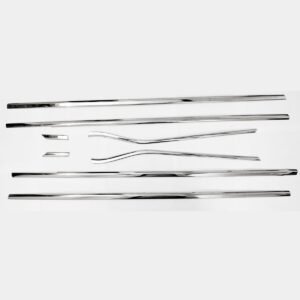 MG Hector Window Lower Chrome Garnish Trim (Set of 8Pcs.)