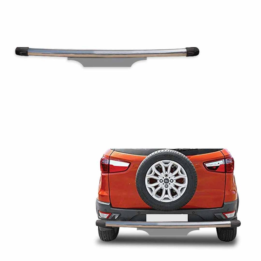 Rear bumper safety guard for ford ecosport - active plates