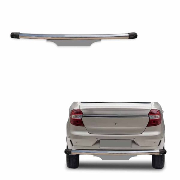 Rear bumper safety guard for ford figo aspire - active plates