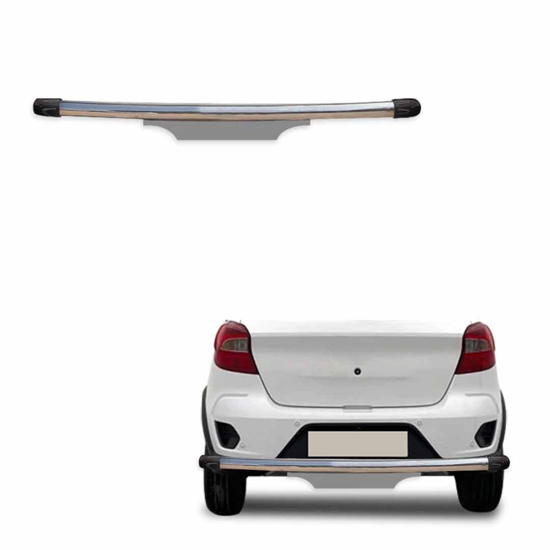 Rear bumper safety guard for ford freestyle - active plates