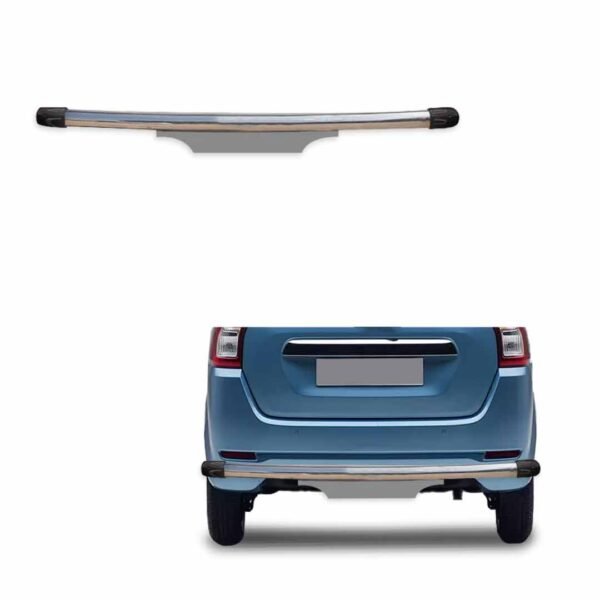 Rear bumper safety guard for maruti suzuki wagon r (2019) - active plates