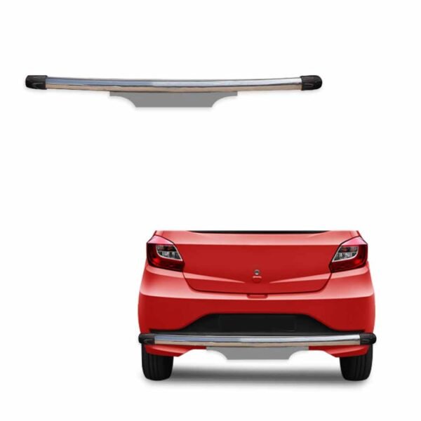 Rear bumper safety guard for tata tiago - active plates
