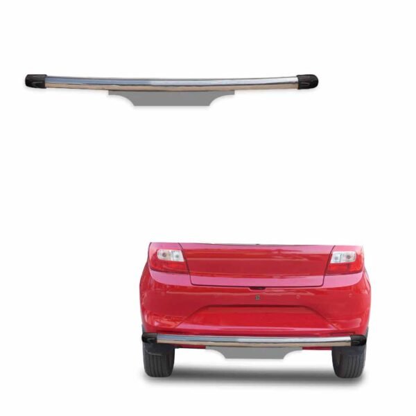 Rear bumper safety guard for toyota glanza - active plates