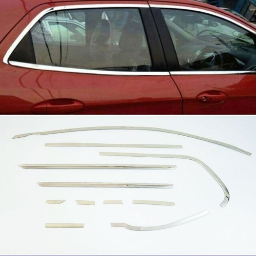 Renault duster full window chrome garnish trims (set of 22pcs. )
