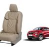 Renault Kwid Dove Series 3D Custom Nappa Leather Car Seat Covers