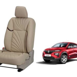 Renault Kwid Dove Series 3D Custom Nappa Leather Car Seat Covers