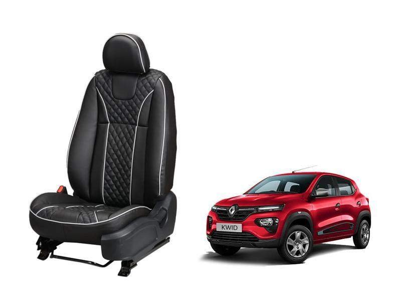 Renault kwid moon series 3d custom art leather car seat covers