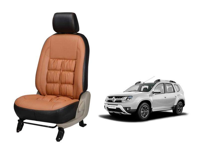 Renault new duster comfort series 3d custom stallion leather car seat covers