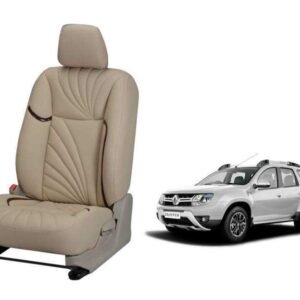 Renault New Duster Dove Series 3D Custom Nappa Leather Car Seat Cover