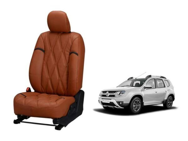 Renault new duster kite series 3d custom nappa leather car seat covers