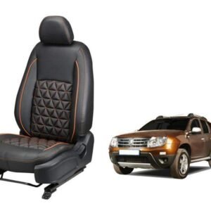 Renault Old Duster Diamond Series 3D Custom Nappa Leather Car Seat Covers