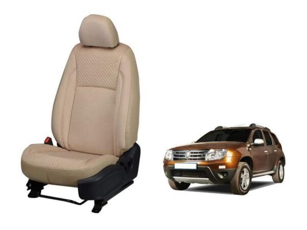 Renault old duster velvet series 3d custom art leather car seat covers