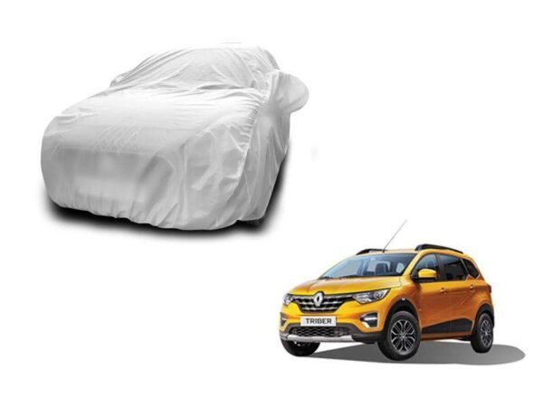 Renault triber new silver car body cover