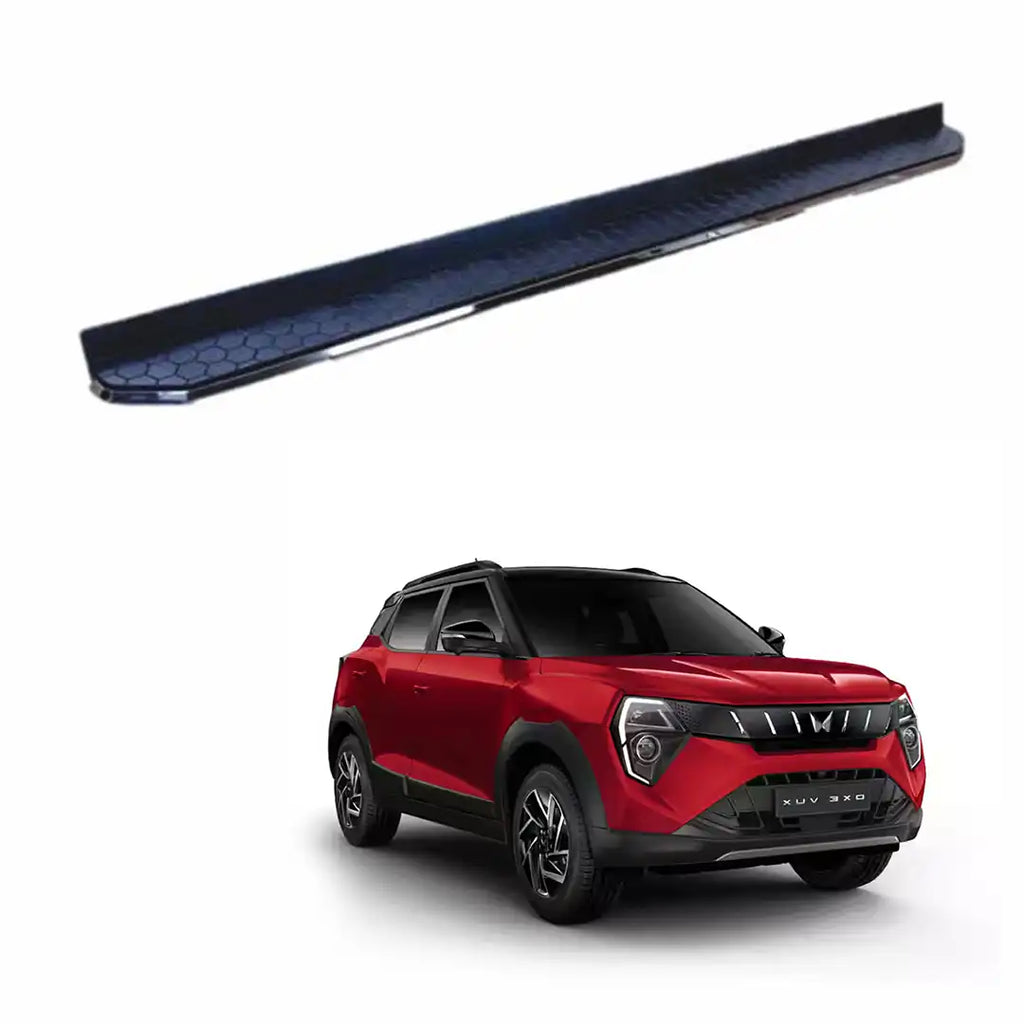 Running boards for mahindra 3xo soccer design