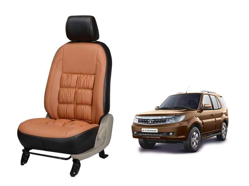 Safari storme comfort series 3d custom stallion leather car seat covers