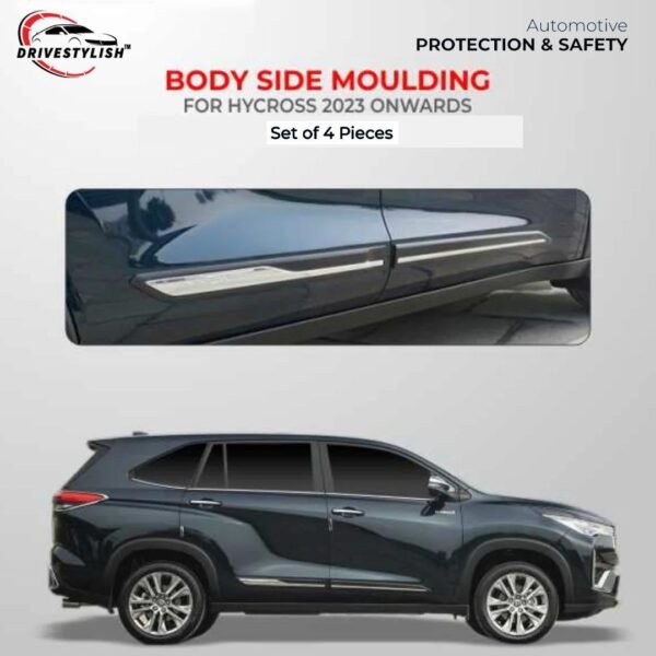 Side beading chrome for hycross 2023 onwards