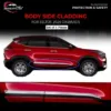 Side Beading Chrome For Kia Seltos Set Of 4 || 2020 Onwards