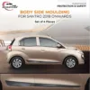 Side Beading Chrome For Santro 2018 Onwards Set Of 4