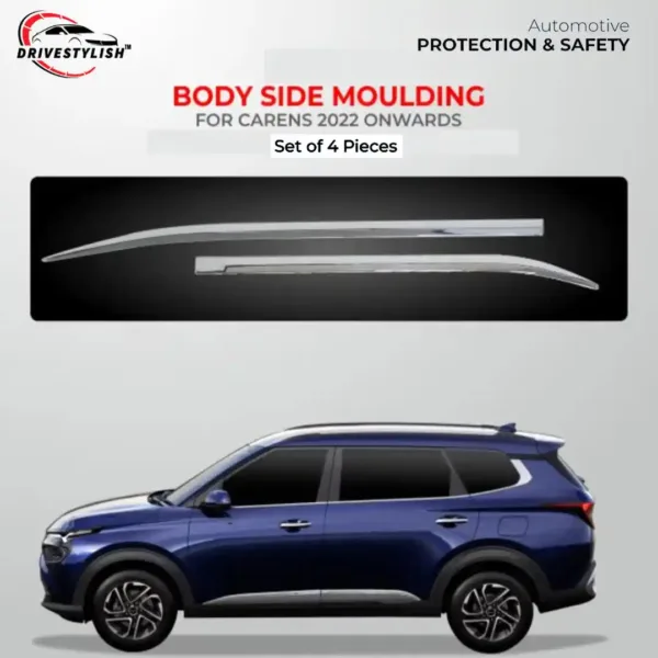 Side beading for kia carens 2022 onwards set of 4