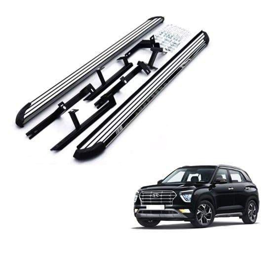 Side foot steppers for hyundai creta 2020 - opal design