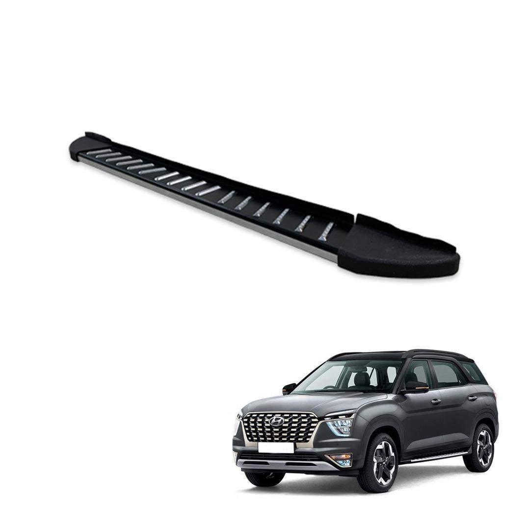 Side footrest for hyundai alcazar - luxar design