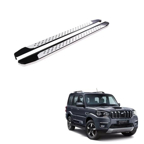 Side footrest for mahindra scorpio classic - classy design