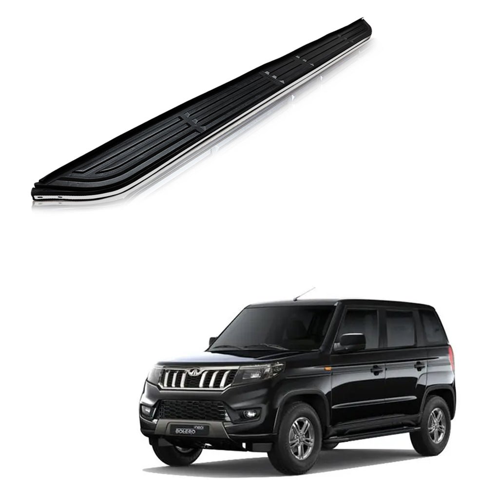 Side steppers for mahindra bolero neo - stellar design