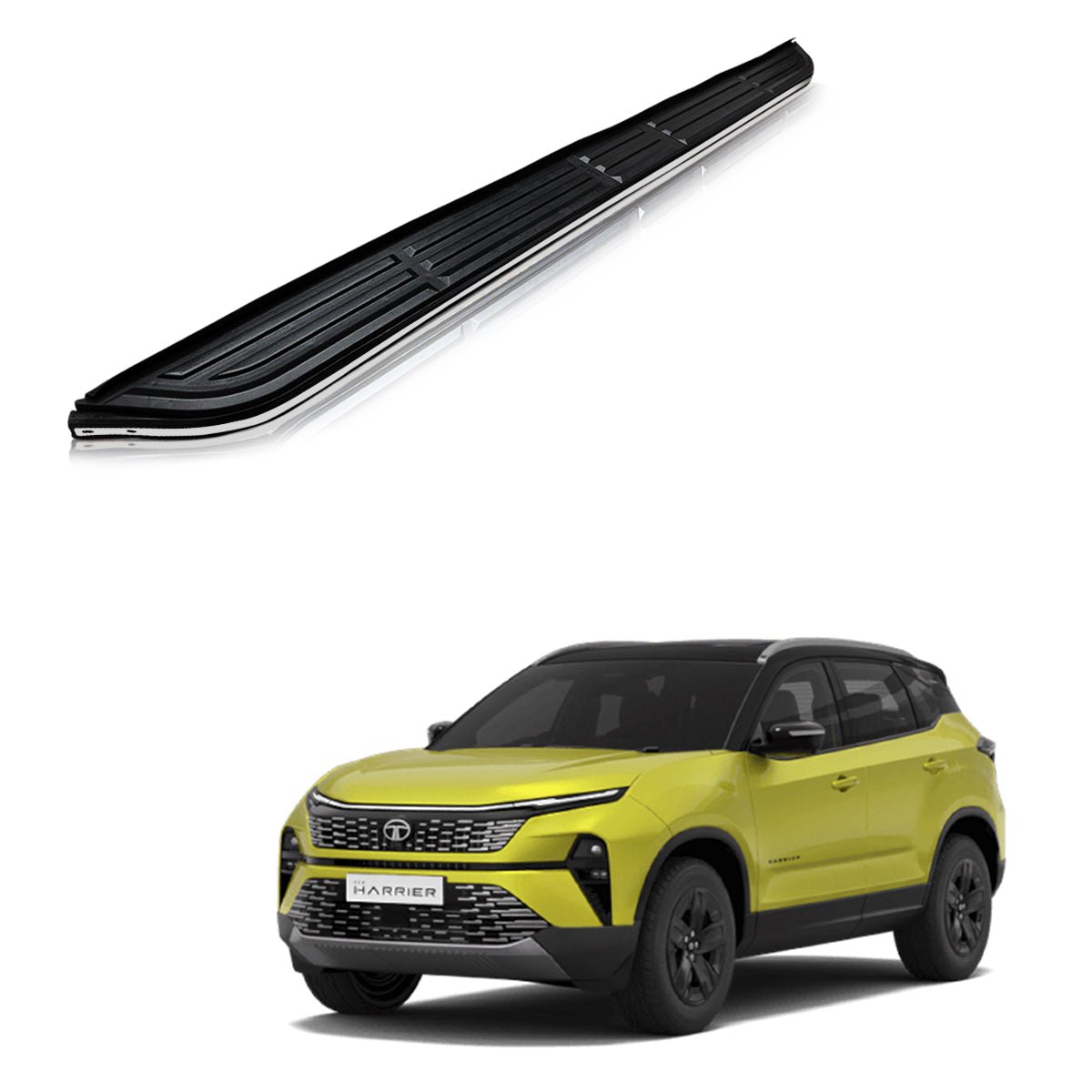 Side steppers for tata harrier - stellar design