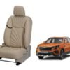 Skoda Kushaq Dove Series 3D Custom Nappa Leather Car Seat Covers