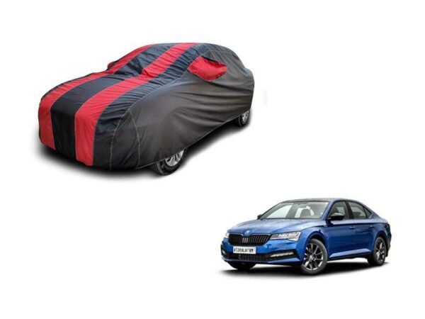 Skoda new superb double colour lining car body cover