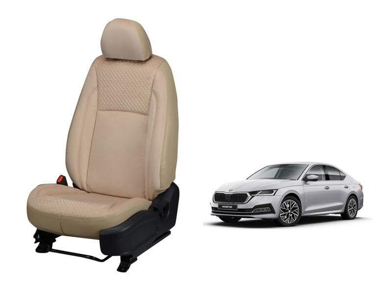 Skoda old octavia velvet series 3d custom art leather car seat covers (copy)