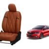 Skoda Rapid Kite Series 3D Custom Nappa Leather Car Seat Covers