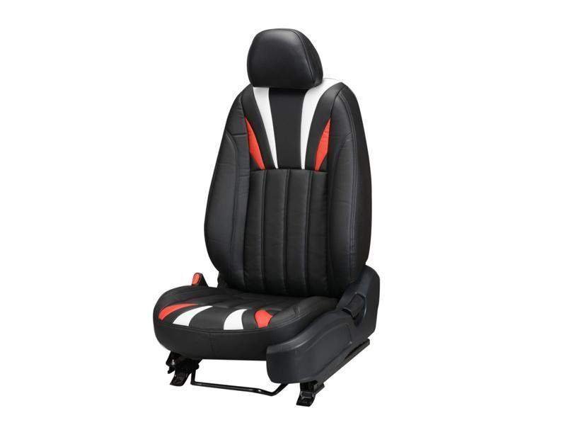 Skoda rapid racing series 3d custom art leather car seat covers